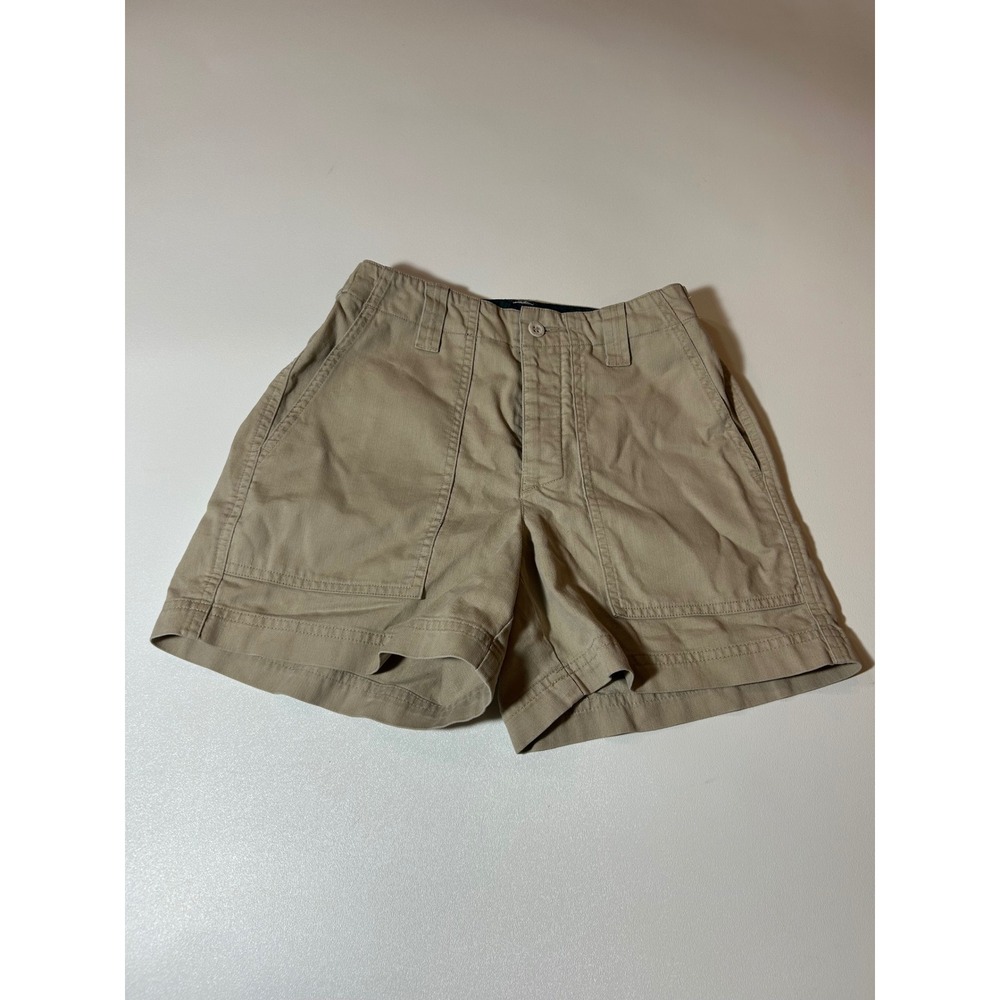 Ralph Lauren Chino Shorts Women's 0 Tan Cargo Utility Military Style